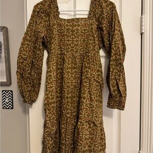 Universal Thread Olive Floral Dress